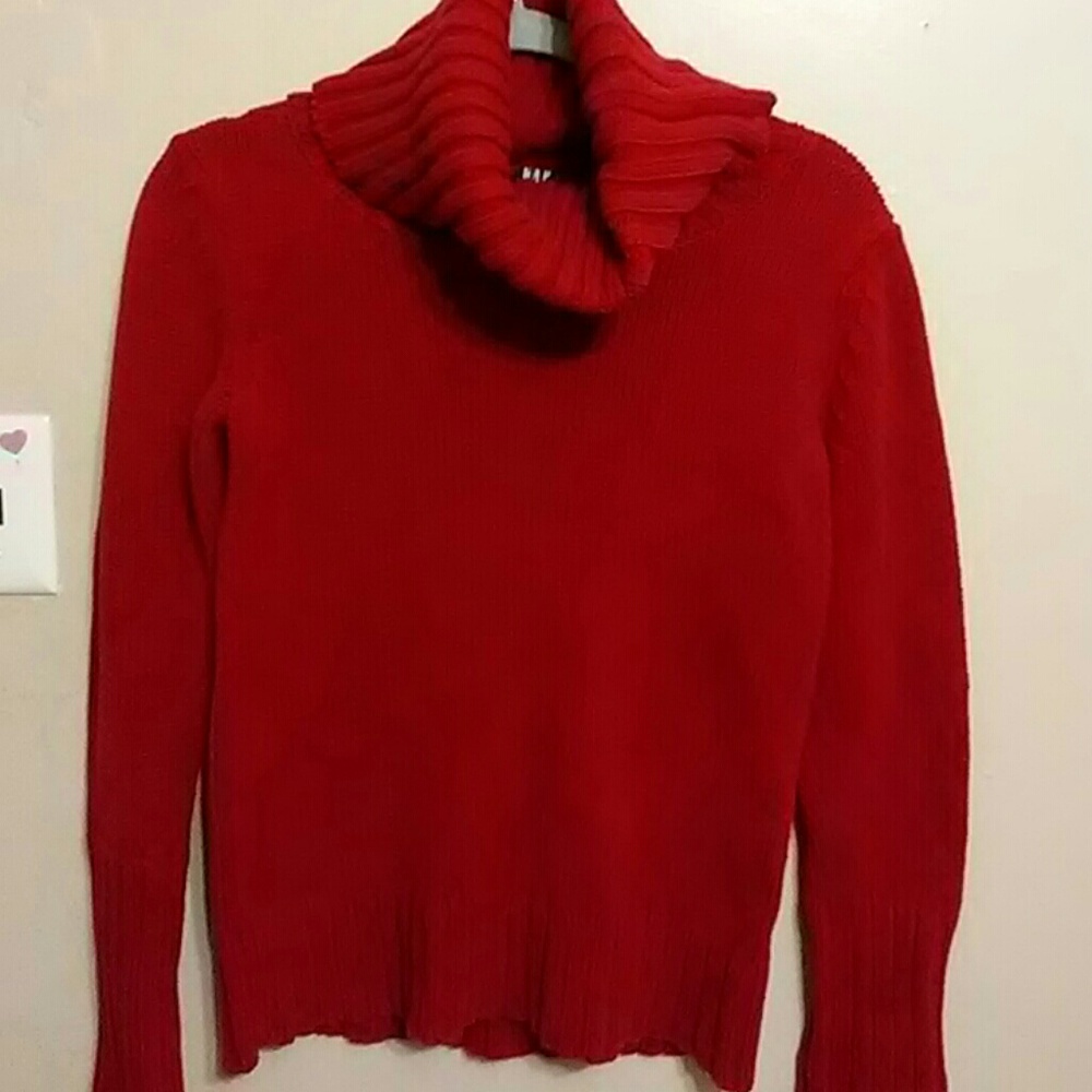 Red sweater